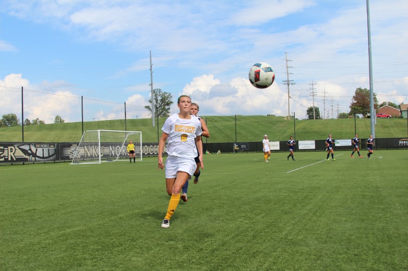 Ally Perkins and the NKU Norse beat Robert Morris 2-0 Sunday afternoon at the NKU Soccer Stadium.