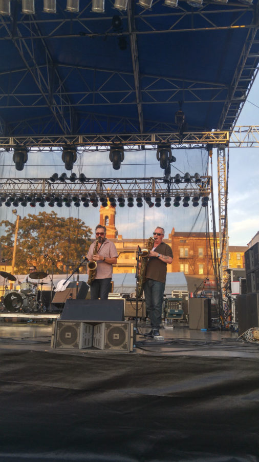 The crowd is excited to hear The James Hunter Six perform this year at MPMF. 