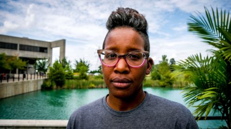 Shanda Harris, now a 42-year-old sports business major, said the 9/11 attacks forever changed the way she felt about flying.