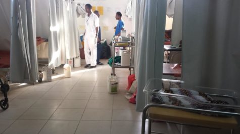 The Sinza Community Hospital delivery unit consisted of 10 open bedrooms. 