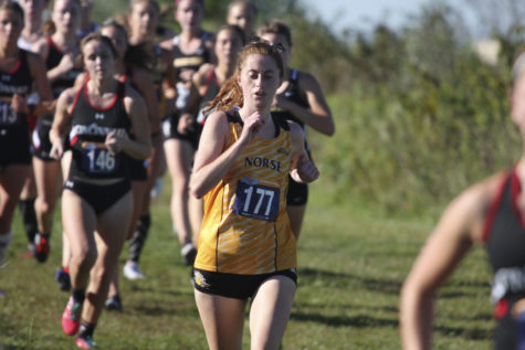 Kelly Burrows came to NKU for the chance to compete in the regional tournament her senior year.