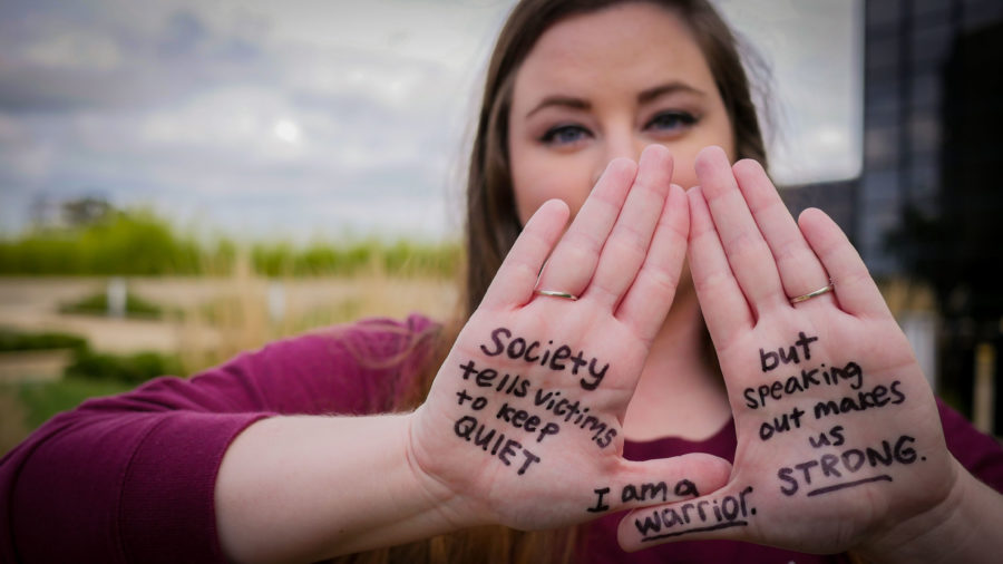 Jessica Ulrich, a senior integrative studies major, shares her story of sexual assault to promote understanding and awareness.