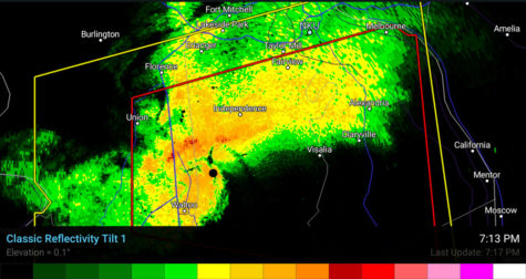 Tornado Warning for NKU campus expires