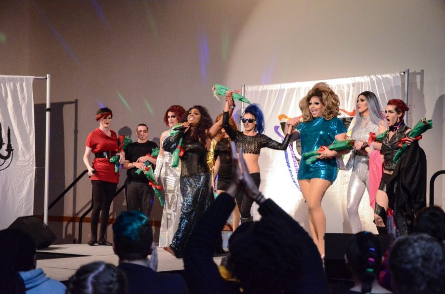 The drag show was put together by Common Ground, and organization that brings together LGBTQA+ individuals for support. 