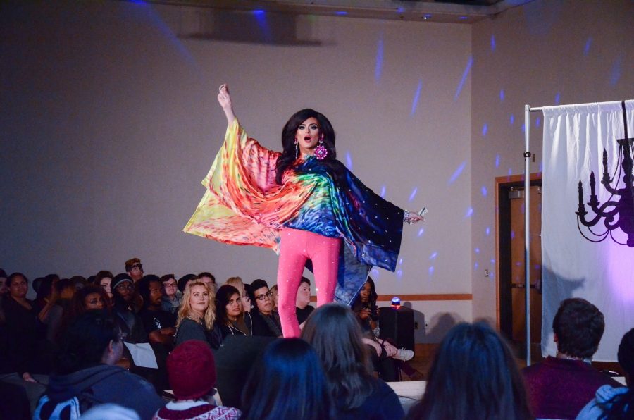 Masqueerade, a drag show held by NKU Common Ground, brought together drag queens, kings and the campus community for an evening of fun.   