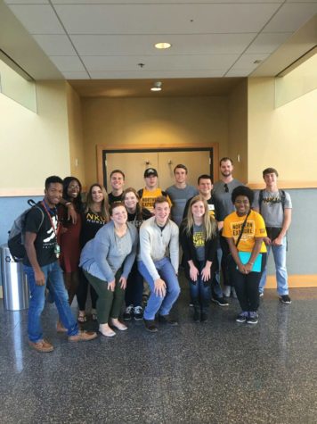 The Student Government Association took their annual fall safety walk after their weekly meeting on Oct. 10. 