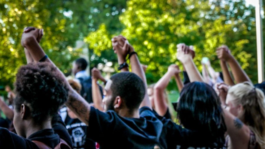 At the start of the semester, Welcome White Week flyers were posted, not sanctioned by the university, in response to Welcome Black Week. The flyers sparked protest among the student body and African-American community. 