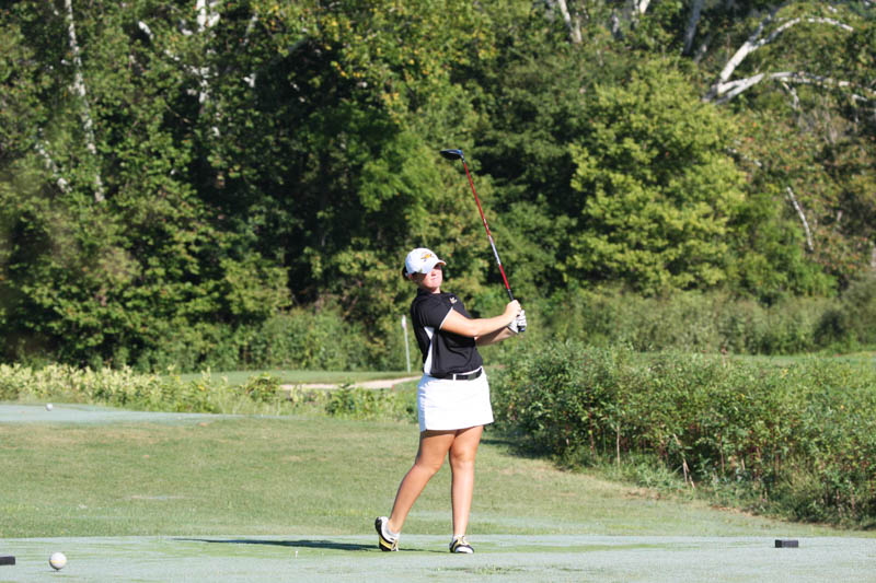 Ryleigh Waltz broke a school record for a single round, scoring a 71 in the Cardinal Classic