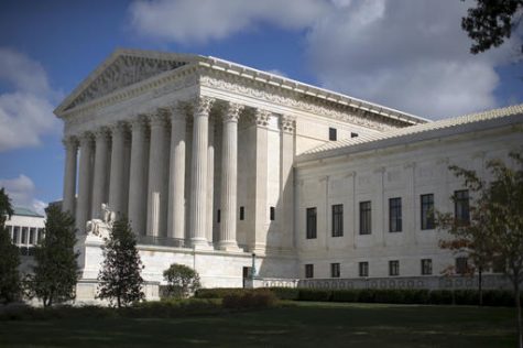 FILE - In this Oct. 5, 2015 file photo, the Supreme Court is seen in Washington.  (AP Photo/Carolyn Kaster, File)