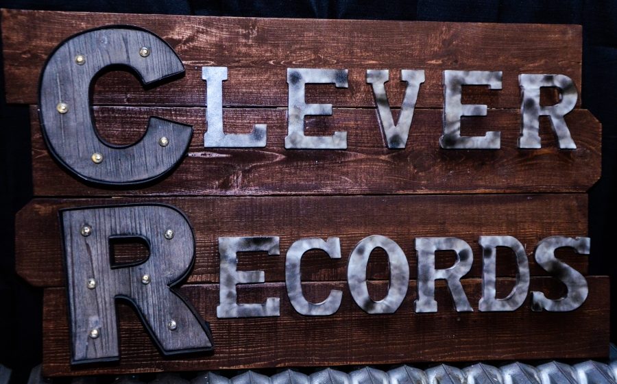 Clever Records is located in Newport. Built and ran within the trio's apartment, they manage their business and school at the same time. 