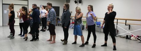 To exemplify the “fierce” feel to the piece, both male and female dancers perform in cabaret heels.