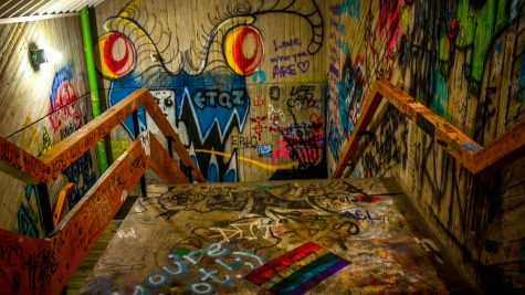 WATCH | NKU graffiti stairwell: Sanctuary of expression or vandalism?