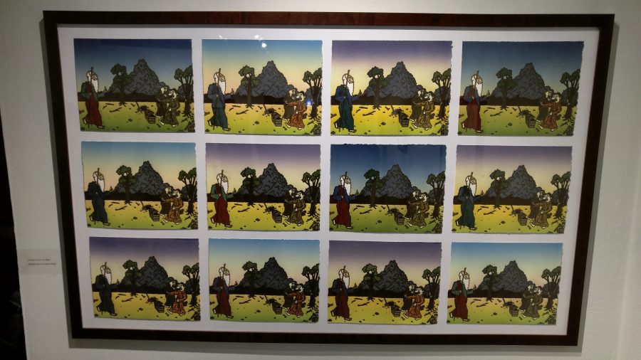 "Out of My Comforst Zone" by Herman, represents how he find himself in nature. 