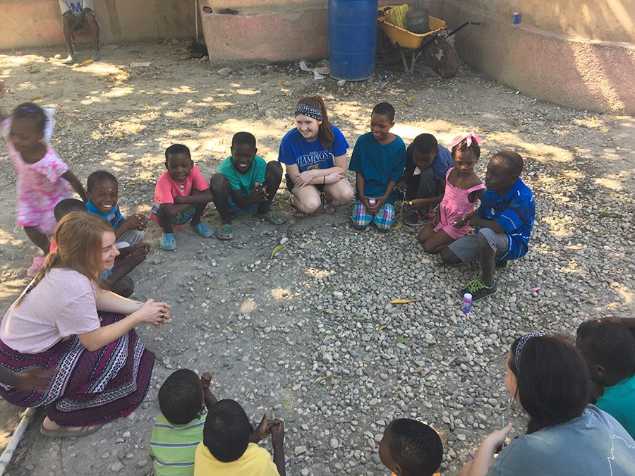 Turner hopes to use her education background to be a teacher in Haiti.