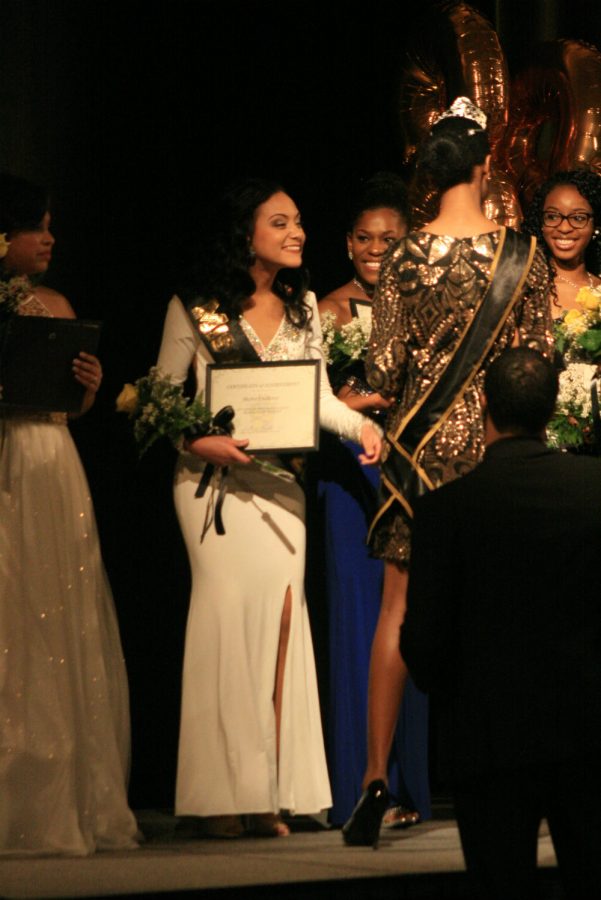 Skyler Faulkner was second runner up and crowned Miss Black. 