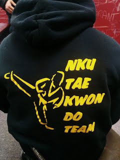 The NKU taekwondo club is one of Fightmaster’s safe havens. Every Thursday and Friday the members meet at the Rec Center to hone their skills for competition. 