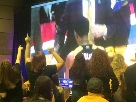 Timeline: Students gather on campus to watch the game