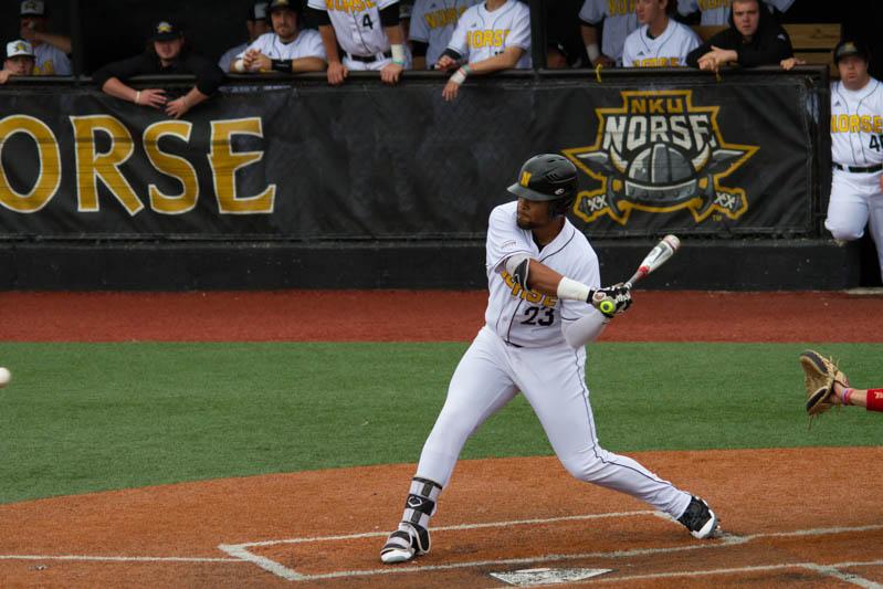 Trey Ganns went 0-5 with two strikeouts against the Miami Redhawks Tuesday