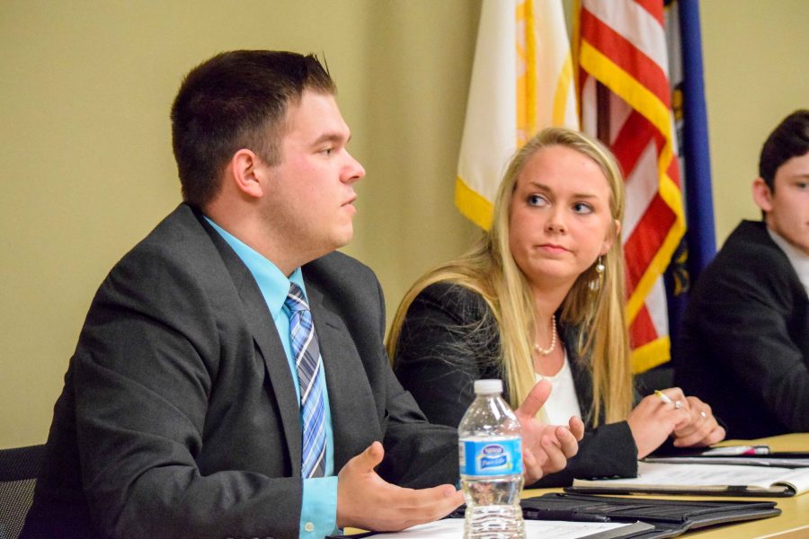 Schaefer and Gagne are running as president and vice president of SGA. They addressed the FLIP program, among other things. 