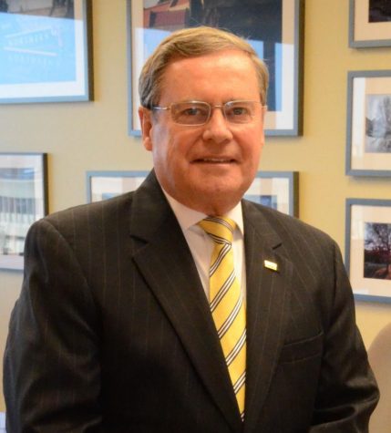 NKU's interim president Gerard St. Amand signed the American Council on Education's letter on Wednesday.