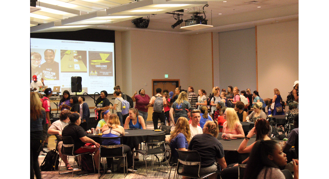 The Center for Student Inclusiveness holds the mixer annually during Victorfest. 