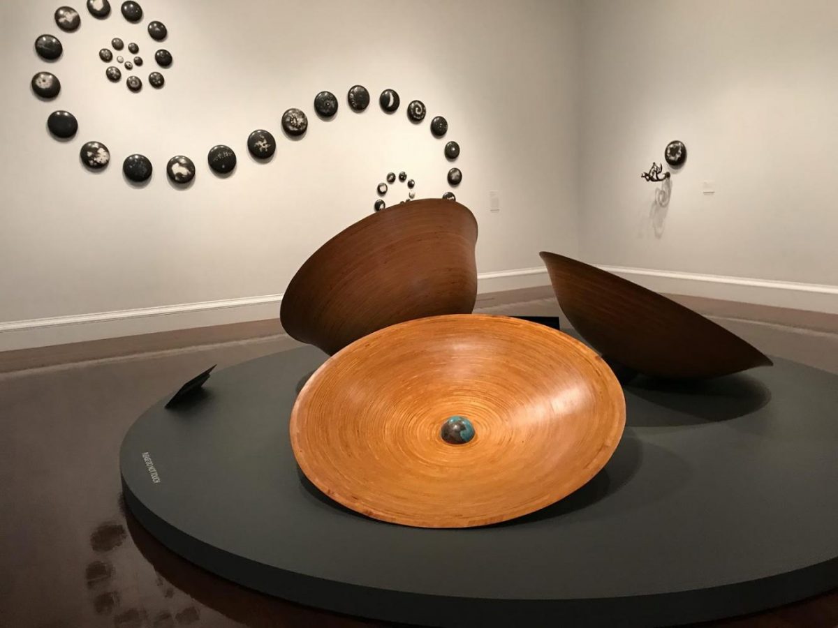 Ana England, a former NKU professor, has an exhibit called Kinship at the Cincinnati Art Museum. 