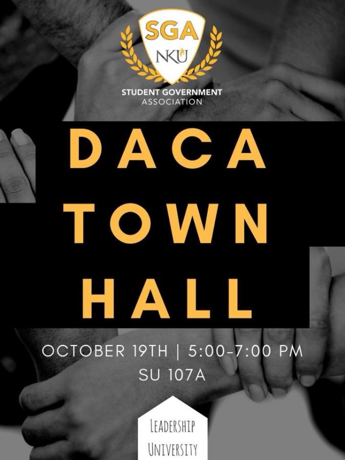 SGA will address DACA concerns at their town hall meeting on Oct. 19.