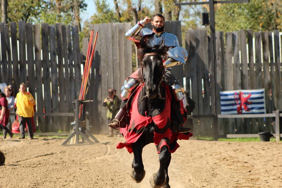 Kryan Fairchild, 19, is among the youngest full-contact jousters in the world. 