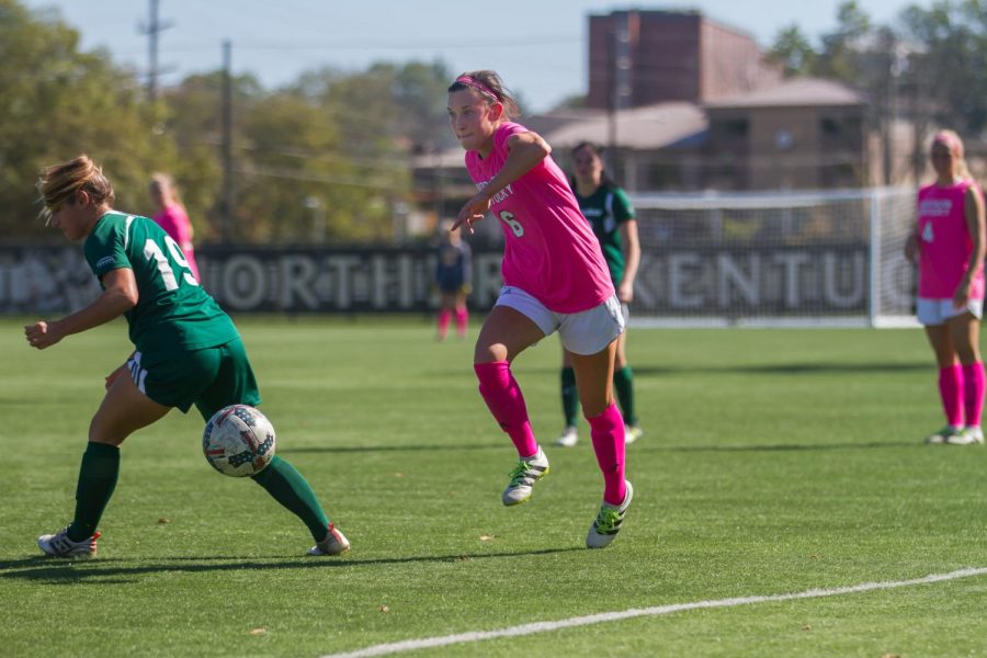 Ally Perkins scored a goal and assisted on a goal against Oakland Wednesday night