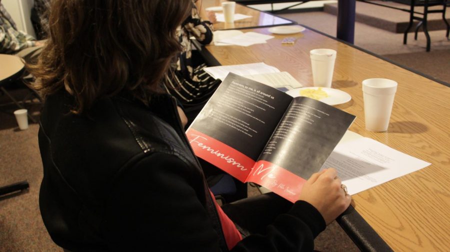 An honors class that focused on feminist punk rock met to give their final presentations after a semester of musing about feminism is, through the lens of punk rock movements. 