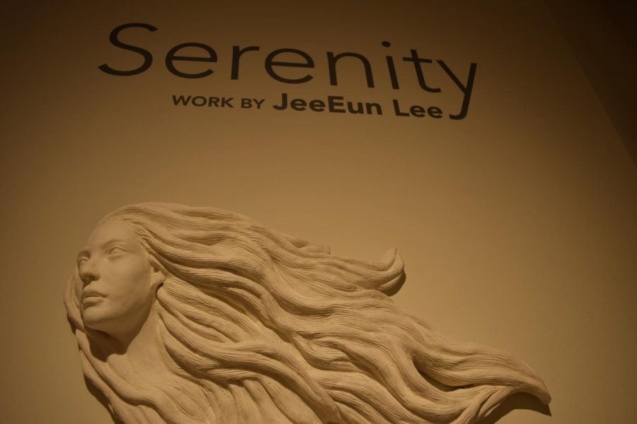 Serenity by JeeEun Lee explores the surreal landscapes of memory. 