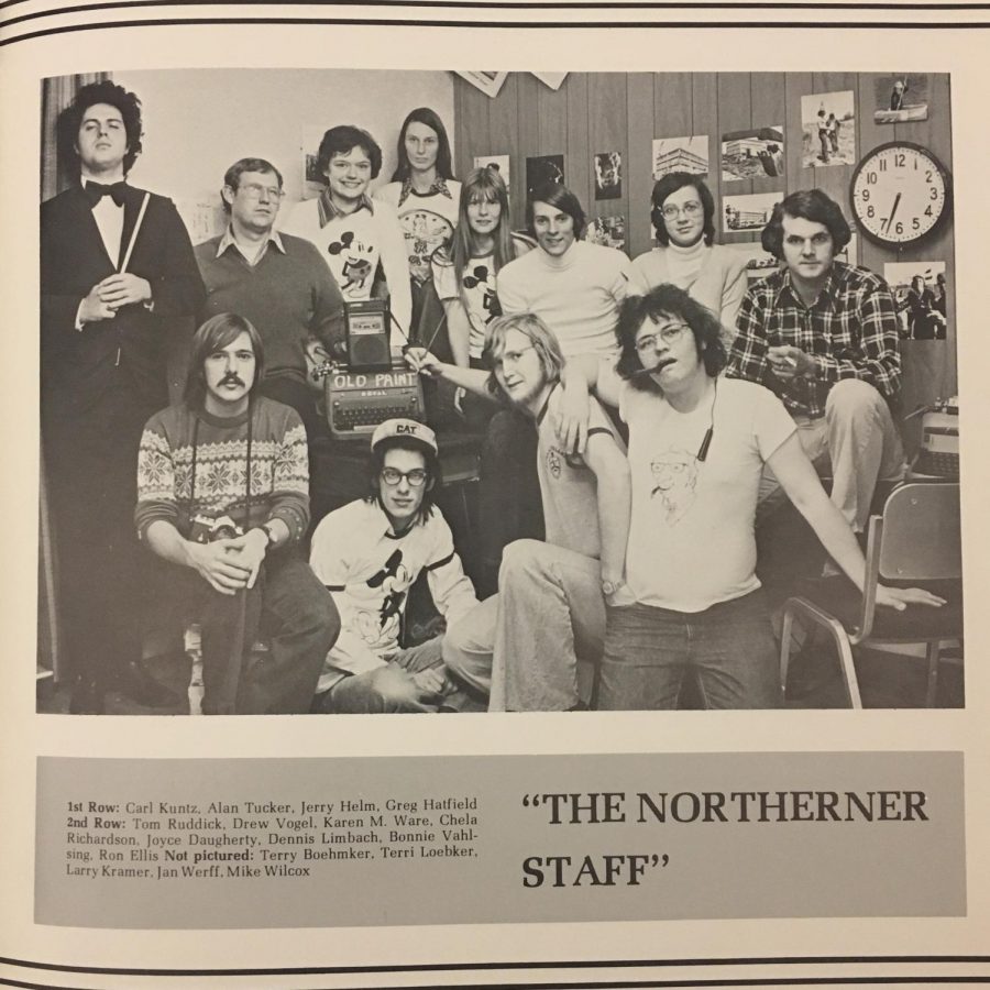 The Northerner's Staff, 1974.