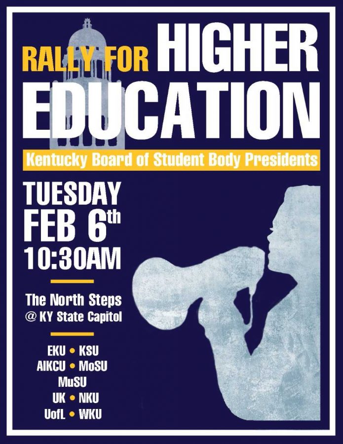 SGA will attend the Rally for Higher Education on Tuesday Feb. 6.