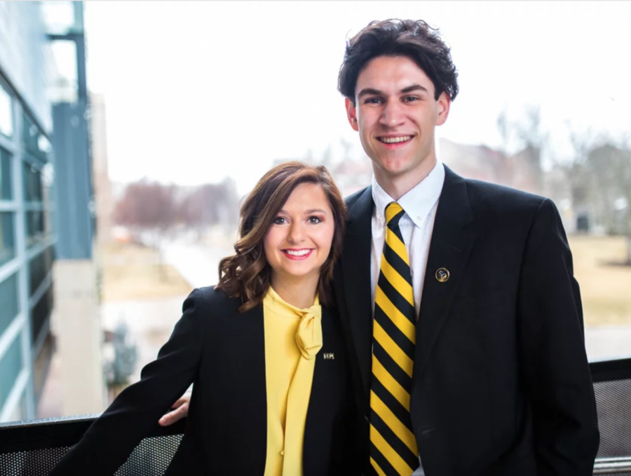 Hannah Edelen and Matt Frey.
