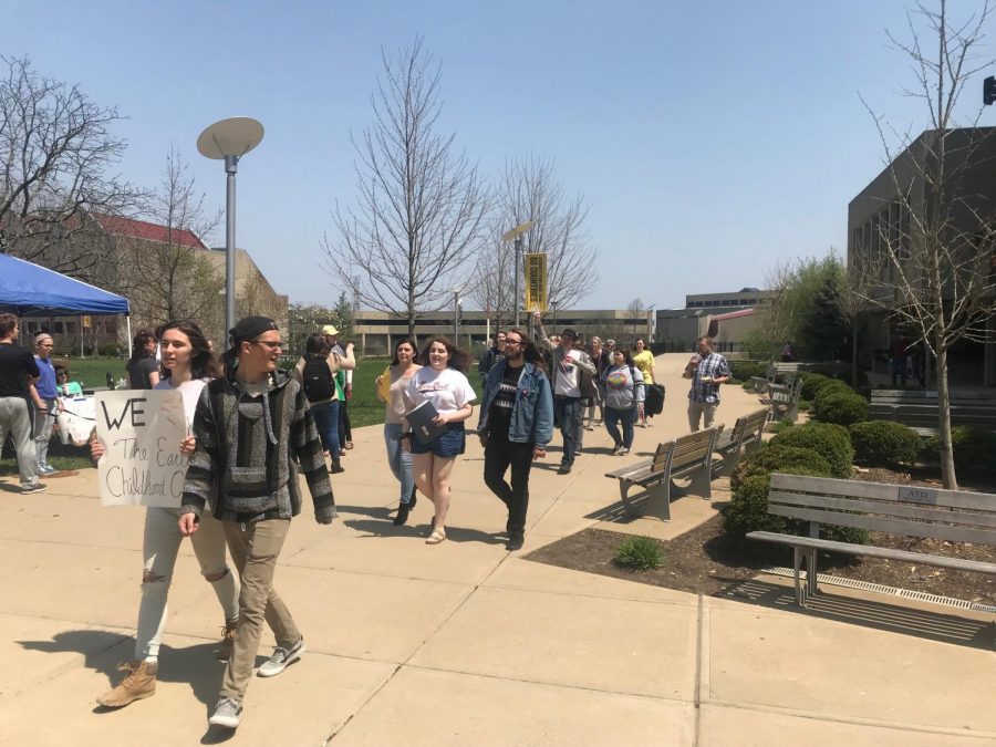 Students, parents rally for campus childcare with UC takeover on the table