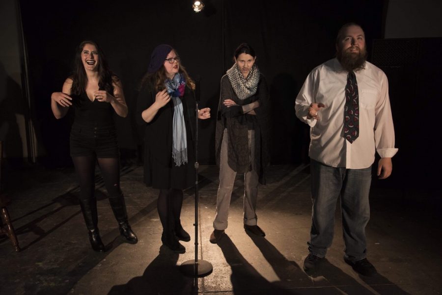 "Bad Poetry Night" skewers the awkward but  familiar characters spotted at open mics everywhere.
