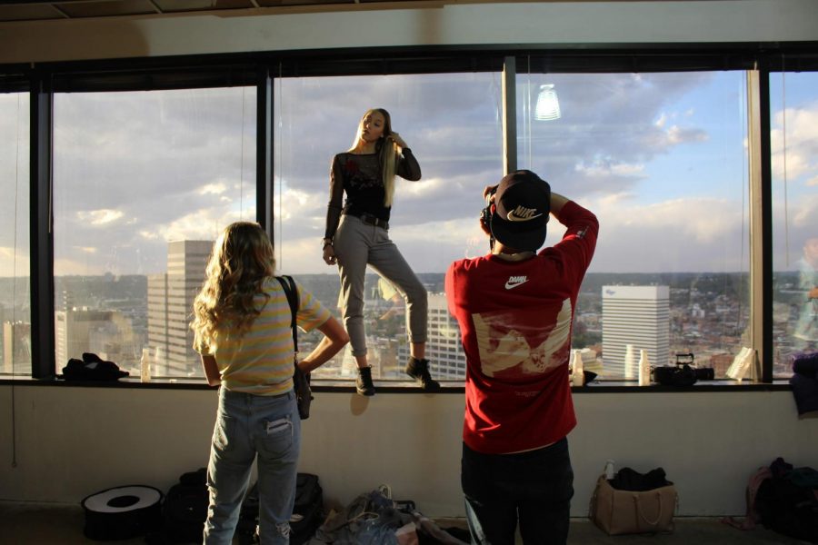 This year's event featured a 360-degree view from Columbia Plaza
