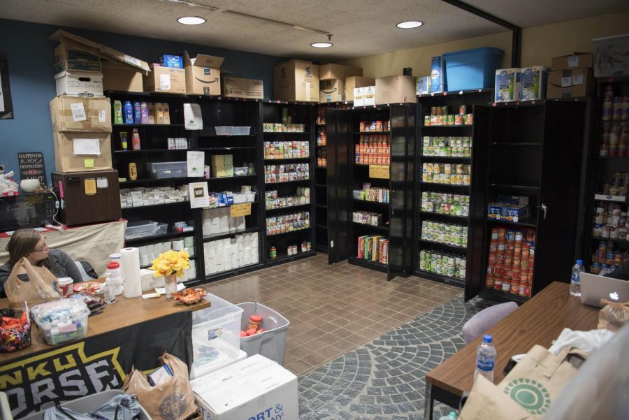 FUEL NKUs current location in University Center 142. The food pantry is slated to move to a larger space in Albright Health Center.