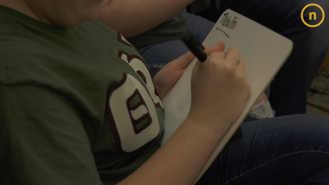 WATCH- Phi Mu Hosts Charity Spelling Bee
