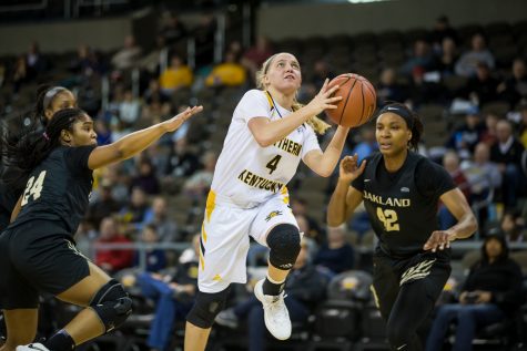 NKU women’s basketball falls to Green Bay 70-42