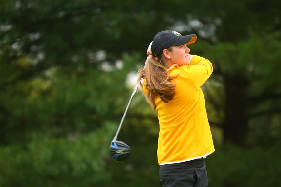 Macy Wright started playing golf, competitively, in sixth grade. 