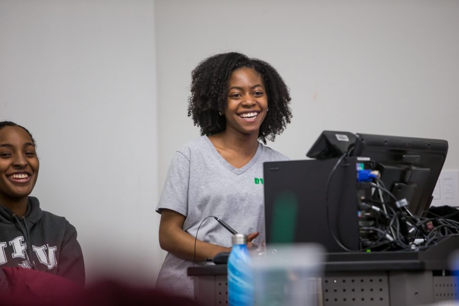 Bailey is the Midwestern regional representative for the Miss Black and Old Gold Scholarship pageant.