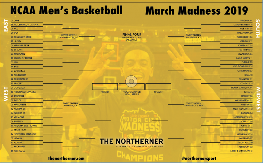 Download your NCAA March Madness Bracket