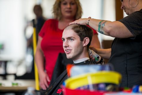 Wood said the goal was to raise $10,000 toward St. Baldrick's foundation. This was done by the brothers and others receiving donations.