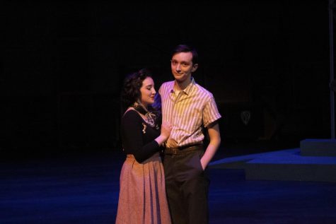 Rachel Kazee and Charles Adams in "Fast Young Beautiful"