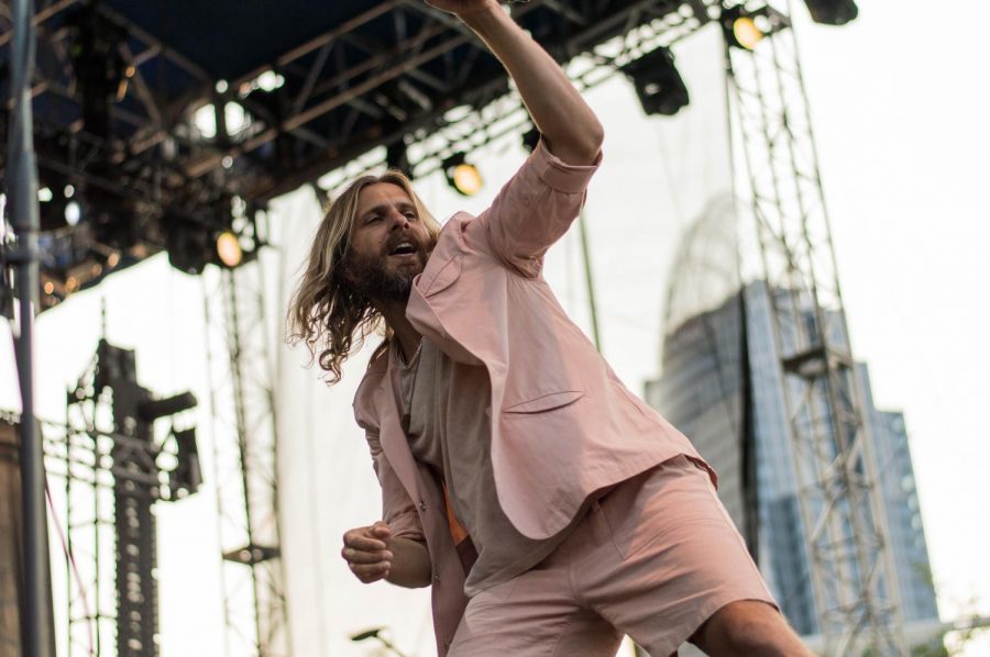 Los Angeles rock group AWOLNATION played Bunbury on Saturday.