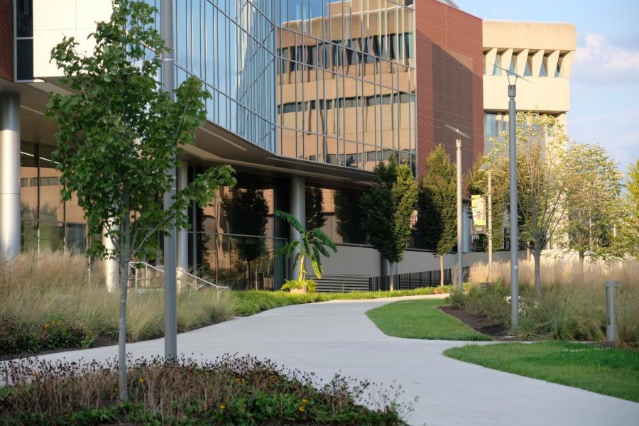 Another benefit of the plant selection in the gardens is that they are designed to be colorful throughout the year—keeping the campus aesthetically pleasing during every season. 