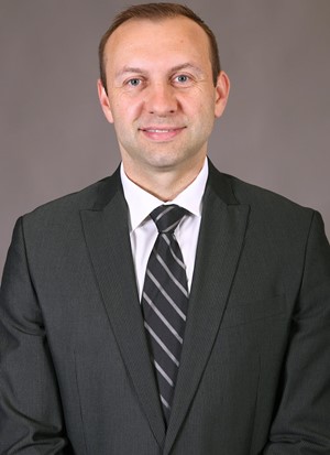 Photo of Assistant mens basketball coach, Eric Haut, courtesy of the NKU Athletics Department.