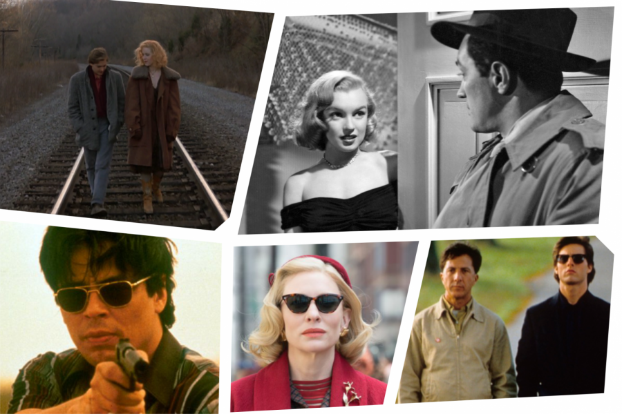 Screencaps from Fresh Horses, The Asphalt Jungle, Traffic, Carol and Rain Man