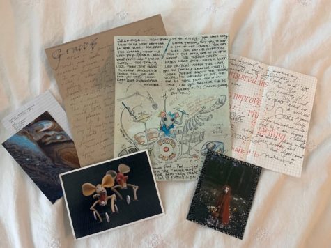 Letters she's sent to family and friends.